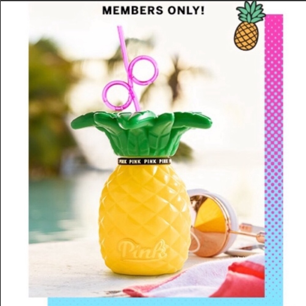 NEW | VICTORIAS SECRET PINK PINEAPPLE CUP